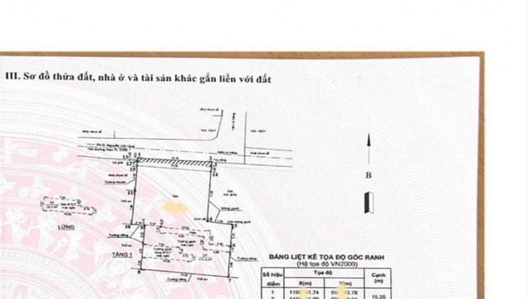 Bán Biệt thự Đông Hưng Thuận 2 Phường Đông Hưng Thuận Q. 12, 1038m2, giá chỉ 8x tỷ